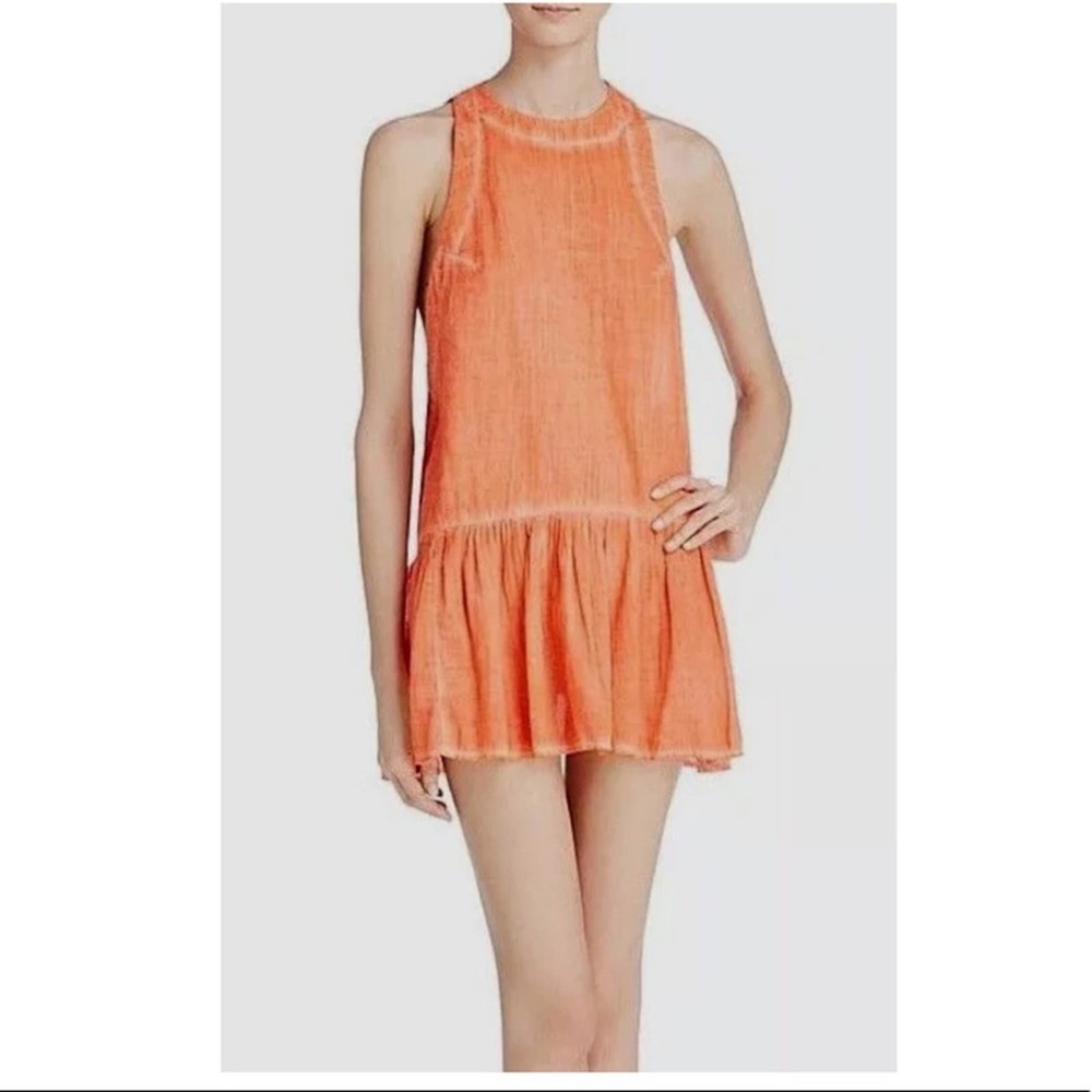 Free People | NWT Sleeveless Cinched Waist Tunic •
